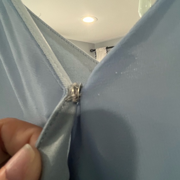 Birdy Grey Cindy Dress Chiffon Dusty Blue - Medium - Picture 8 of 10